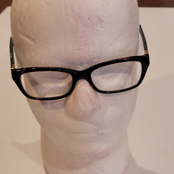 Tory Burch TY2049 1359 Eyeglasses Tortoise Blue Full Rim Frames 51-17-135